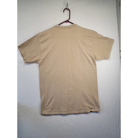 NWOT Hanes men's brown Hawaii Zombie Permit logo shirt, sz L - Picture 3 of 4